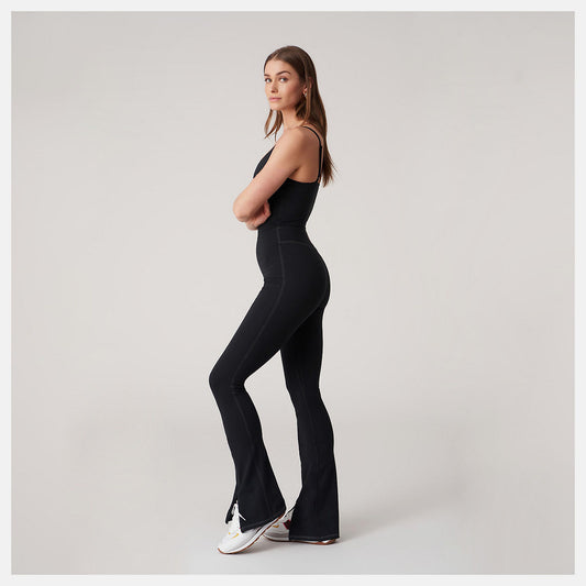 Black Bandier Cami Bodysuit | New Balance Clothing