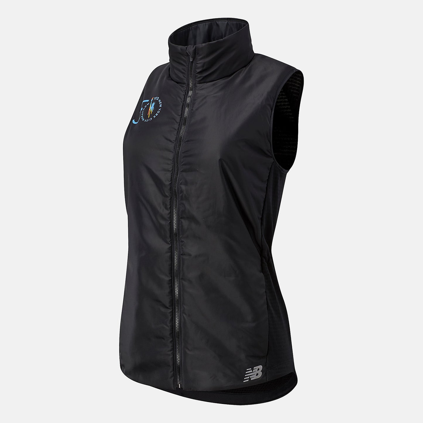 Black NYC Marathon NB Heat Grid Vest | New Balance Clothing
