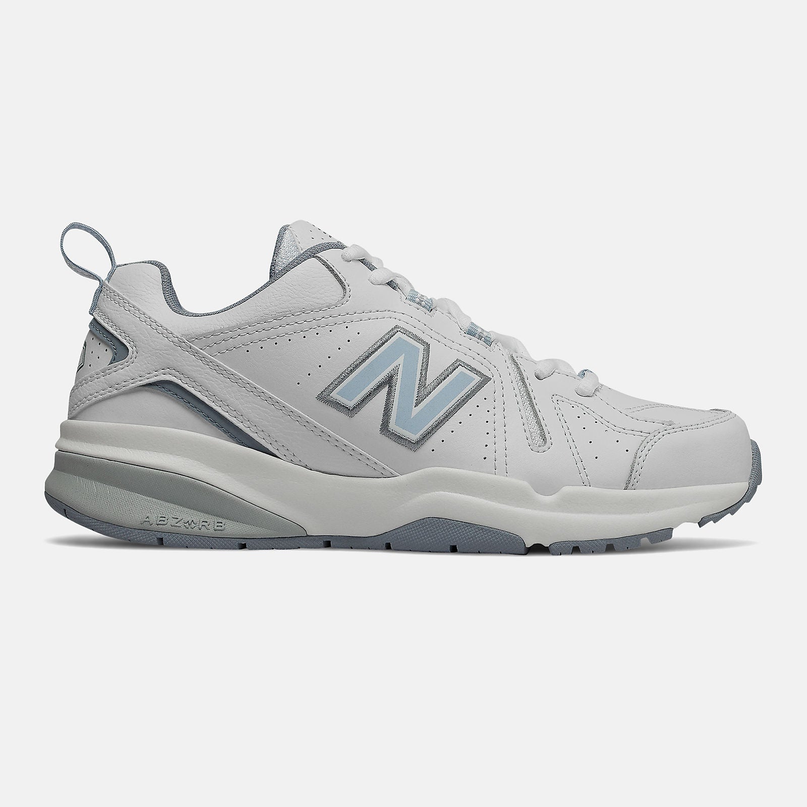 White/Light Blue 608v5 | New Balance Shoes