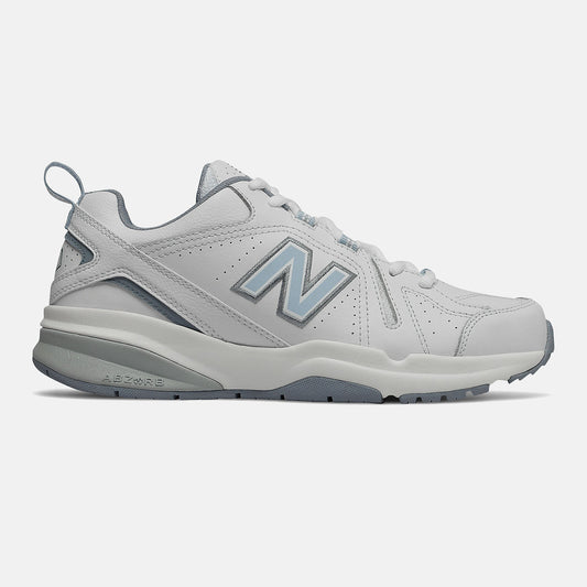 White/Light Blue 608v5 | New Balance Shoes