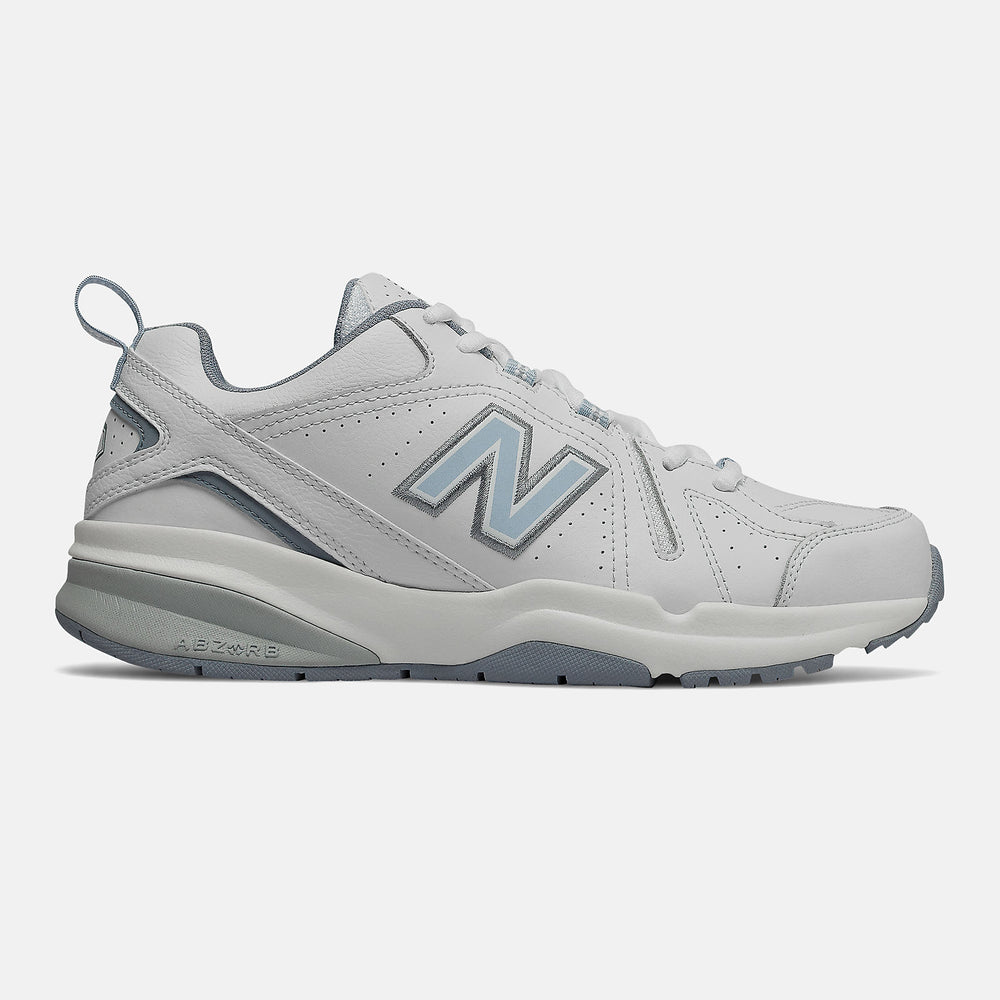 White/Light Blue 608v5 | New Balance Shoes