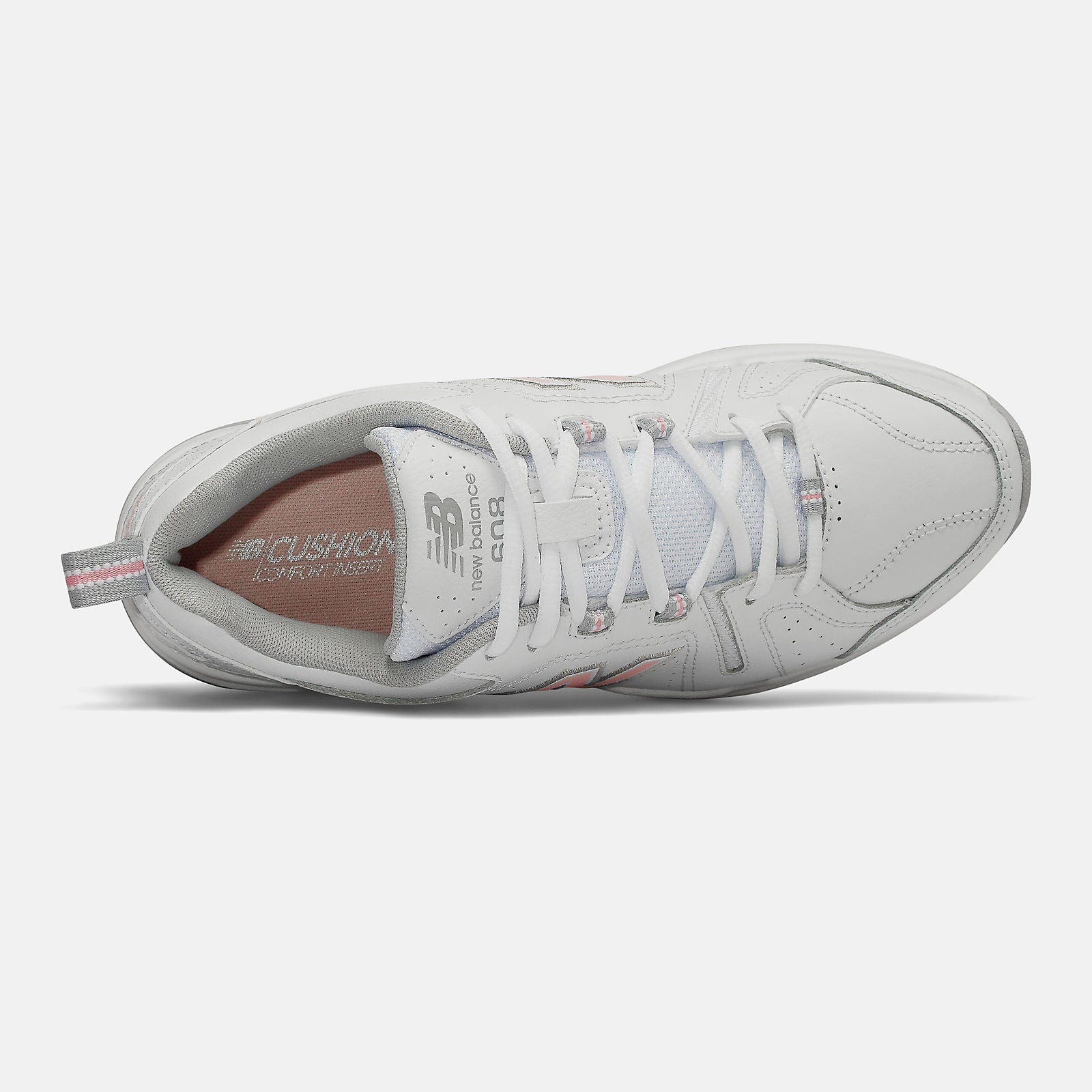 White/Pink 608v5 | New Balance Shoes