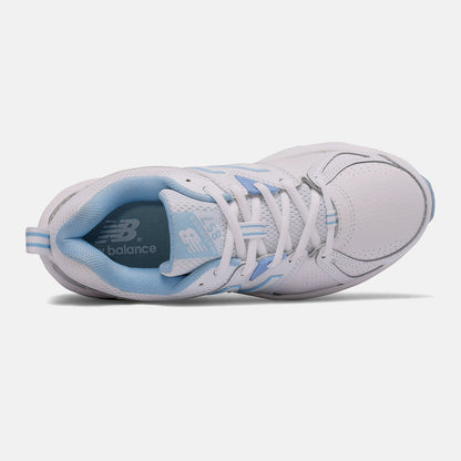 White/Light Blue Women New Balance 857v2 | New Balance Shoes